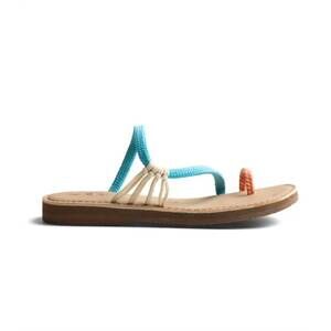 NEW KAVU women's shore enuff sandal in seashore block